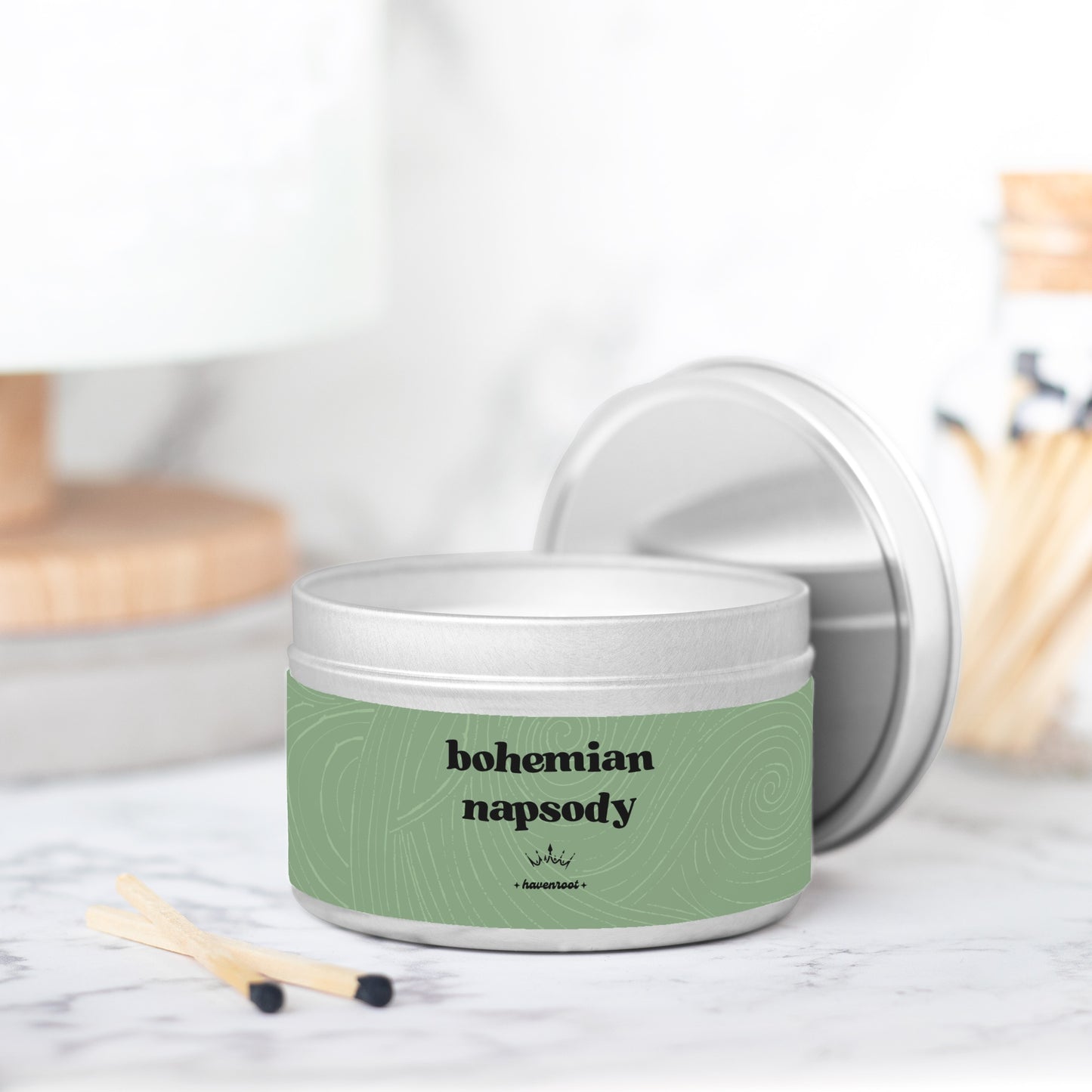 bohemian napsody candle