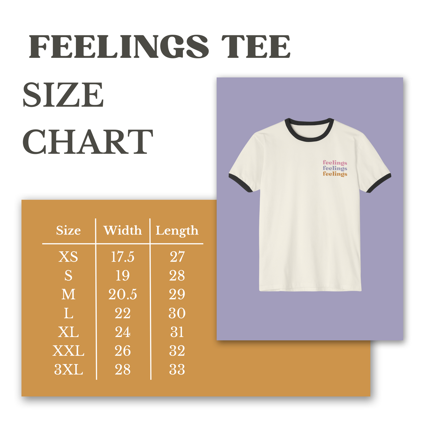 feelings tee